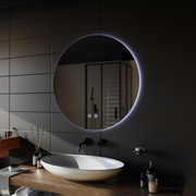 Kulaté LED zrcadlo, 70cm, Isolda, Touch, Demister System Zrcadla Korman E Výchozí název Alessandro Design