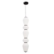Lustra LED Suspendata cu Telecomanda 77W, LM510/5BK, Inaltime Reglabila, Lumina Calda/Rece/Neutra 3000K/4000K/6000K, Alb, Metal Lustre LED cu Telecomanda Default Title Alessandro Design
