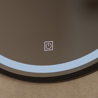 Kulaté LED zrcadlo, 60cm, Basic Touch Mirrors Korman C Výchozí název Alessandro Design