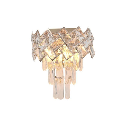 WINDSOR nástěnné svítidlo Cristal, 2x E14, zlaté Interiérové ​​nástěnné svítidlo Výchozí název Alessandro Design