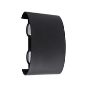 Venkovní a vnitřní nástěnné LED světlo, 4 zdroje x 1W, IP65, ABS, černá, 3000K Venkovní nástěnná světla Výchozí název Alessandro Design