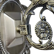 SANSSOUCI Picollo křišťálové nástěnné svítidlo, 1xE14, starožitná mosazná vnitřní nástěnná svítidla Výchozí název Alessandro Design