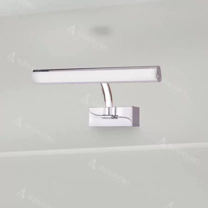 LED koupelnové nástěnné svítidlo Georgi, 24W, stříbrné koupelnové nástěnné svítidlo Výchozí název Alessandro Design