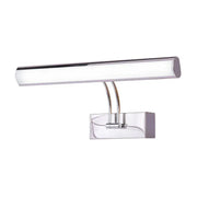 LED koupelnové nástěnné svítidlo Georgi, 24W, stříbrné koupelnové nástěnné svítidlo Výchozí název Alessandro Design