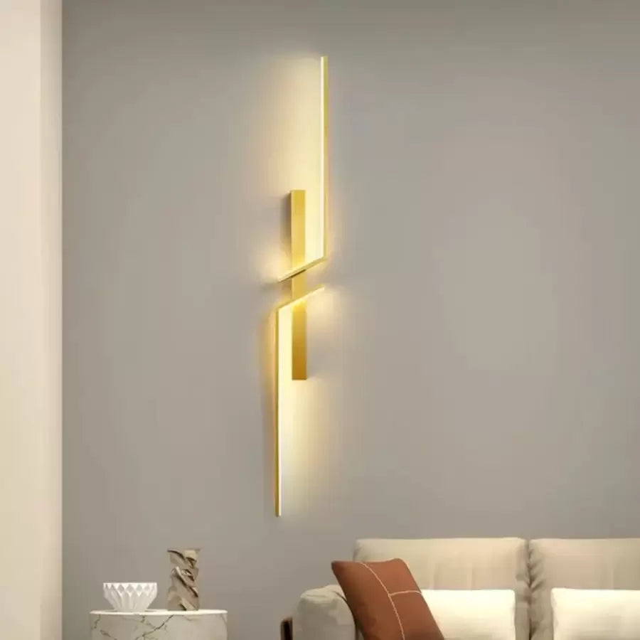 LED Bishop 22W Zlatá nástěnná lampa Vnitřní nástěnná lampa Výchozí název Alessandro Design