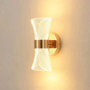 Callum 7W zlaté nástěnné LED svítidlo Vnitřní nástěnná svítidla Výchozí název Alessandro Design