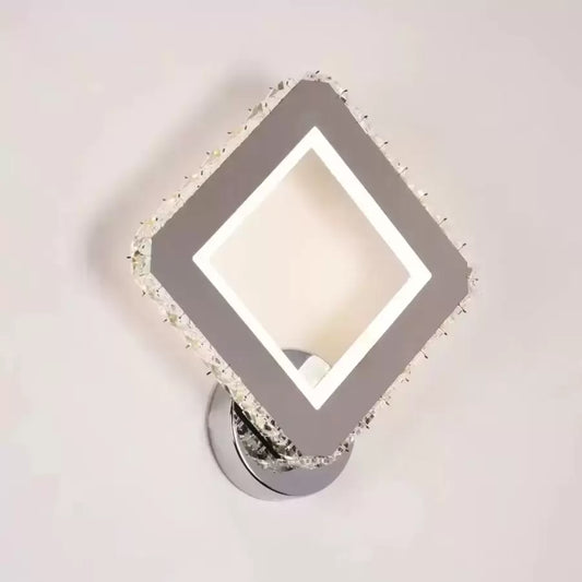 Cristal Santana LED nástěnné svítidlo 34W Silver Vnitřní nástěnná svítidla Výchozí název Alessandro Design