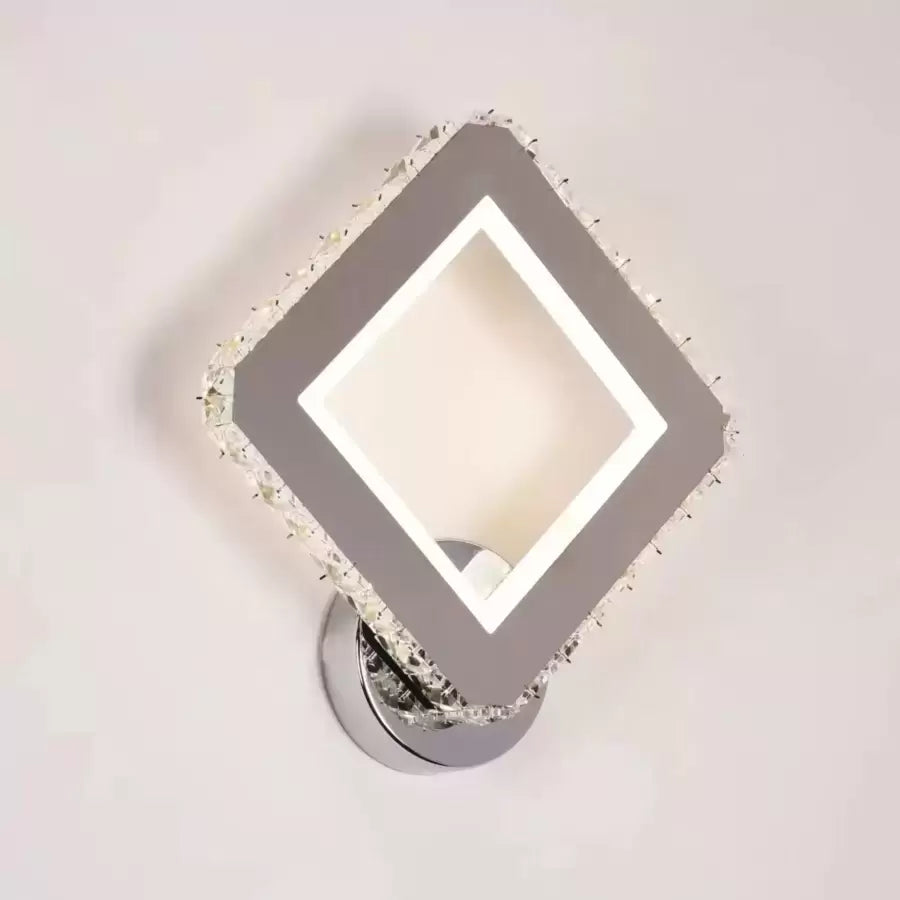 Cristal Santana LED nástěnné svítidlo 34W Silver Vnitřní nástěnná svítidla Výchozí název Alessandro Design