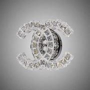 Křišťálové LED nástěnné svítidlo YANIRA 28W, studené/teplé/neutrální světlo, lesklý chromový lesk LED Crystal Výchozí název Alessandro Design