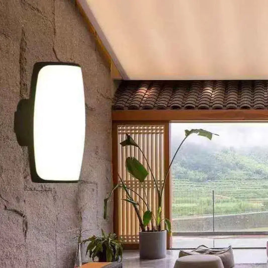 Casian 20W venkovní nástěnné LED svítidlo Černá bílá Venkovní nástěnná svítidla Výchozí název Alessandro Design