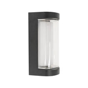 Venkovní nástěnné LED svítidlo Han, 8W, kov, černá Venkovní nástěnná svítidla Výchozí název Alessandro Design