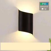 Venkovní nástěnné LED svítidlo Hande 10W IP65 Černá Venkovní nástěnná svítidla Výchozí název Alessandro Design