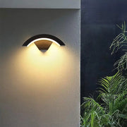 Venkovní nástěnné LED svítidlo Harera, 12W, kov, černá Venkovní nástěnné svítidlo Výchozí název Alessandro Design