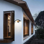 Venkovní nástěnné LED svítidlo Harera, 12W, kov, černá Venkovní nástěnné svítidlo Výchozí název Alessandro Design