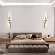 LED nástěnné svítidlo Elliana 18W Bílá Černá Vnitřní nástěnná svítidla Výchozí název Alessandro Design