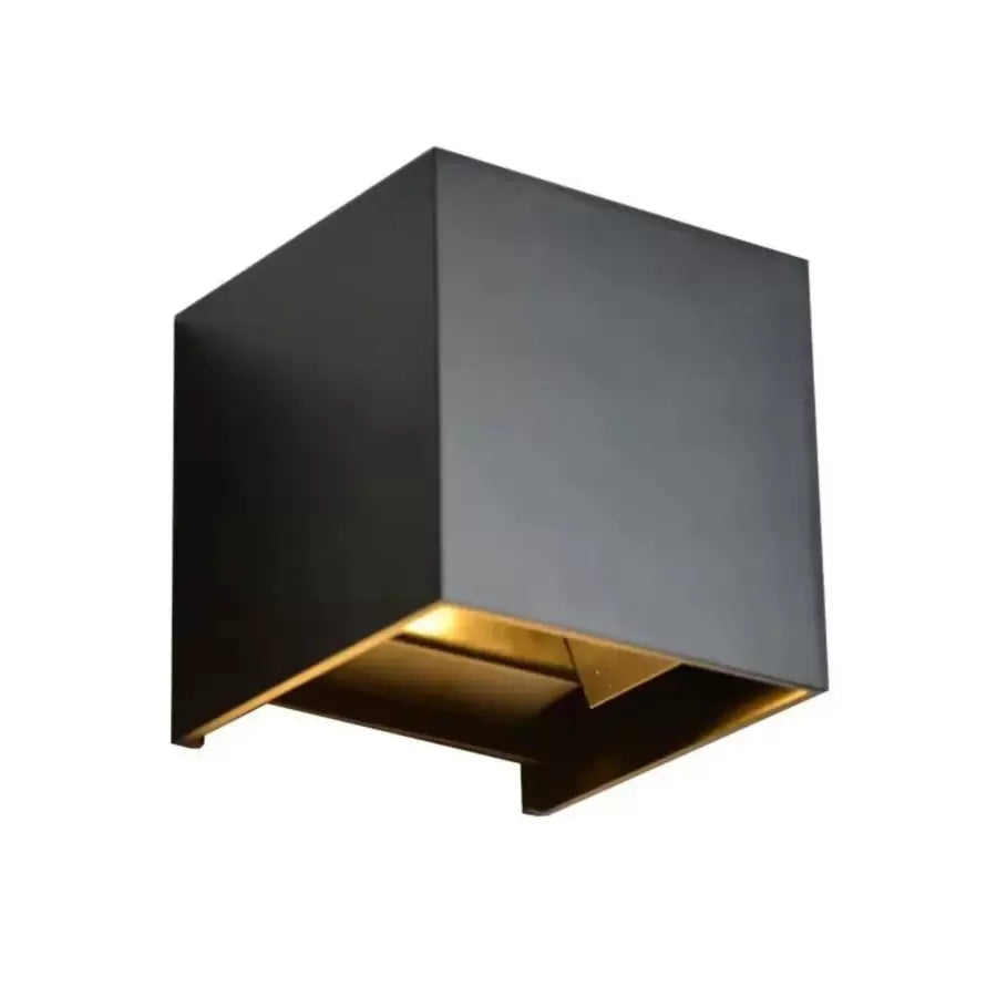 Venkovní nástěnné LED svítidlo Aryan 5W Black Venkovní nástěnné svítidlo Výchozí název Alessandro Design
