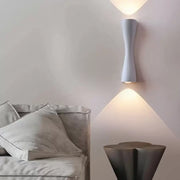 Augustine 6W Venkovní nástěnné LED svítidlo Bílé Venkovní nástěnné světlo Výchozí název Alessandro Design