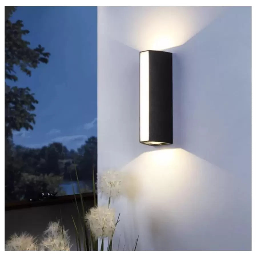 Vnější nástěnné LED svítidlo Berfin, 7W, 3000K, černá, kovová vnitřní nástěnná svítidla Výchozí název Alessandro Design