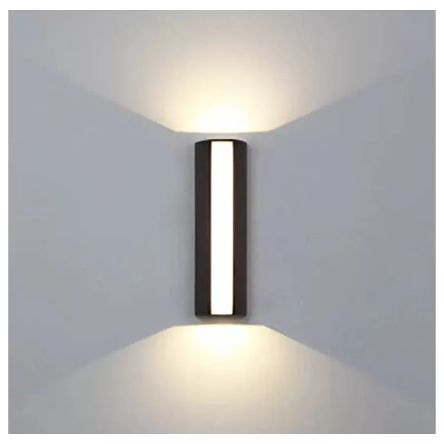 Vnější nástěnné LED svítidlo Berfin, 7W, 3000K, černá, kovová vnitřní nástěnná svítidla Výchozí název Alessandro Design