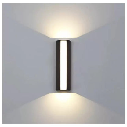 Vnější nástěnné LED svítidlo Berfin, 7W, 3000K, černá, kovová vnitřní nástěnná svítidla Výchozí název Alessandro Design