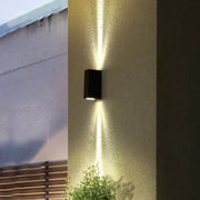 Celsis 6W černé venkovní nástěnné LED svítidlo Výchozí název Alessandro Design