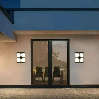 Timeea Venkovní nástěnné LED svítidlo, 18W, Černá, 3000K Venkovní nástěnná svítidla Výchozí název Alessandro Design