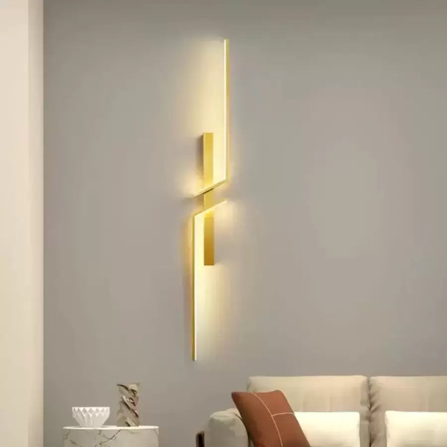 LED nástěnné svítidlo Gavin 18W White Gold Vnitřní nástěnná svítidla Výchozí název Alessandro Design
