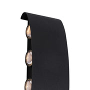 Venkovní a vnitřní nástěnná LED lampa Fantas, 8 zdrojů x 1W, IP65, kovová, černá, 3000K Venkovní nástěnná svítidla Výchozí název Alessandro Design