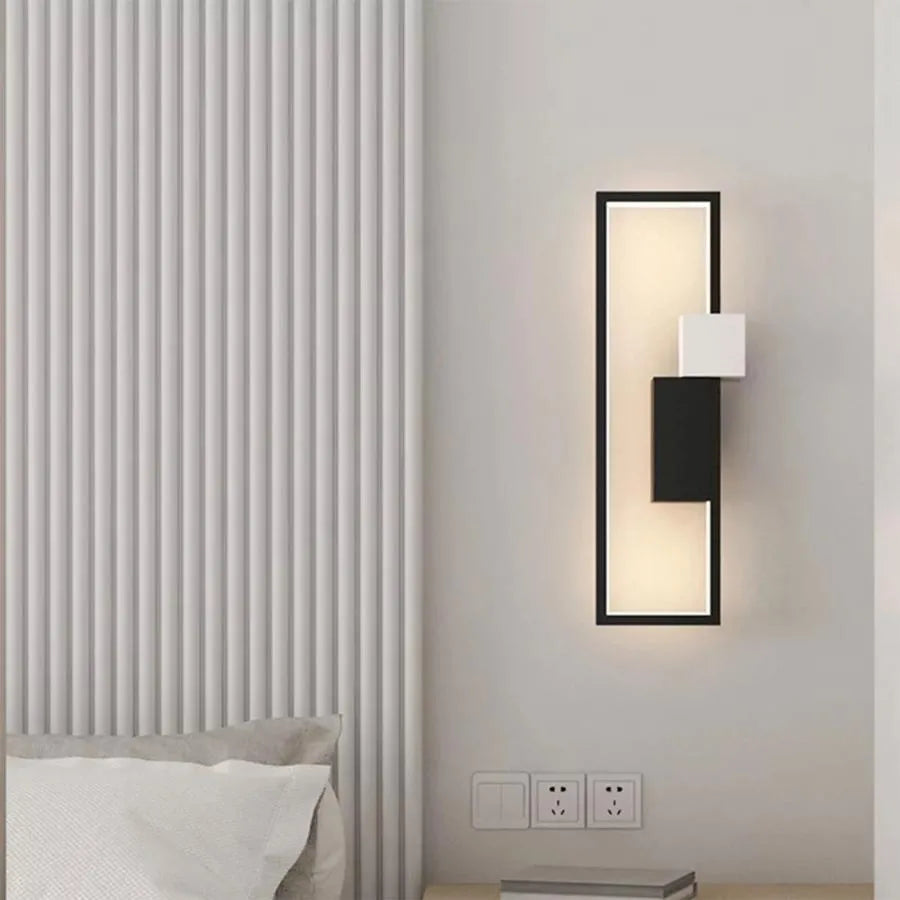 Gizeh LED nástěnné svítidlo 17W, černá Venkovní nástěnná svítidla Výchozí název Alessandro Design