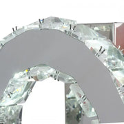 Křišťálový LED lustr MAJORA 8W, Průměr 20cm, Studené/Teplé/Neutrální světlo, Lesklý chrom Crystal LED Lustry Výchozí název Alessandro Design