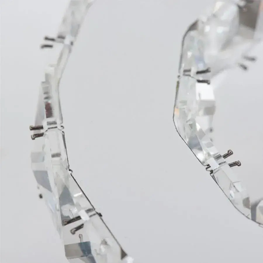 Křišťálový LED lustr MAJORA 8W, Průměr 20cm, Studené/Teplé/Neutrální světlo, Lesklý chrom Crystal LED Lustry Výchozí název Alessandro Design