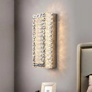 Crystal Mefisto LED nástěnné svítidlo 24W Silver Vnitřní nástěnná svítidla Výchozí název Alessandro Design