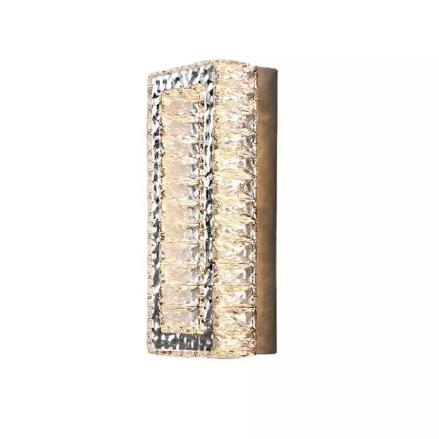 Crystal Mefisto LED nástěnné svítidlo 24W Silver Vnitřní nástěnná svítidla Výchozí název Alessandro Design