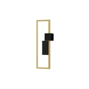 Nissa LED nástěnné svítidlo 17W Gold Black Vnitřní nástěnná svítidla Výchozí název Alessandro Design