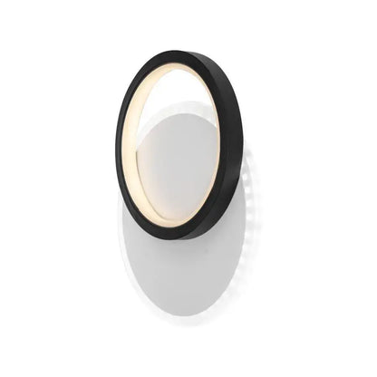 SMALON LED nástěnné svítidlo 26W, 2 kruhy, studené/teplé/neutrální světlo, černá bílá LED lustr Výchozí název Alessandro Design