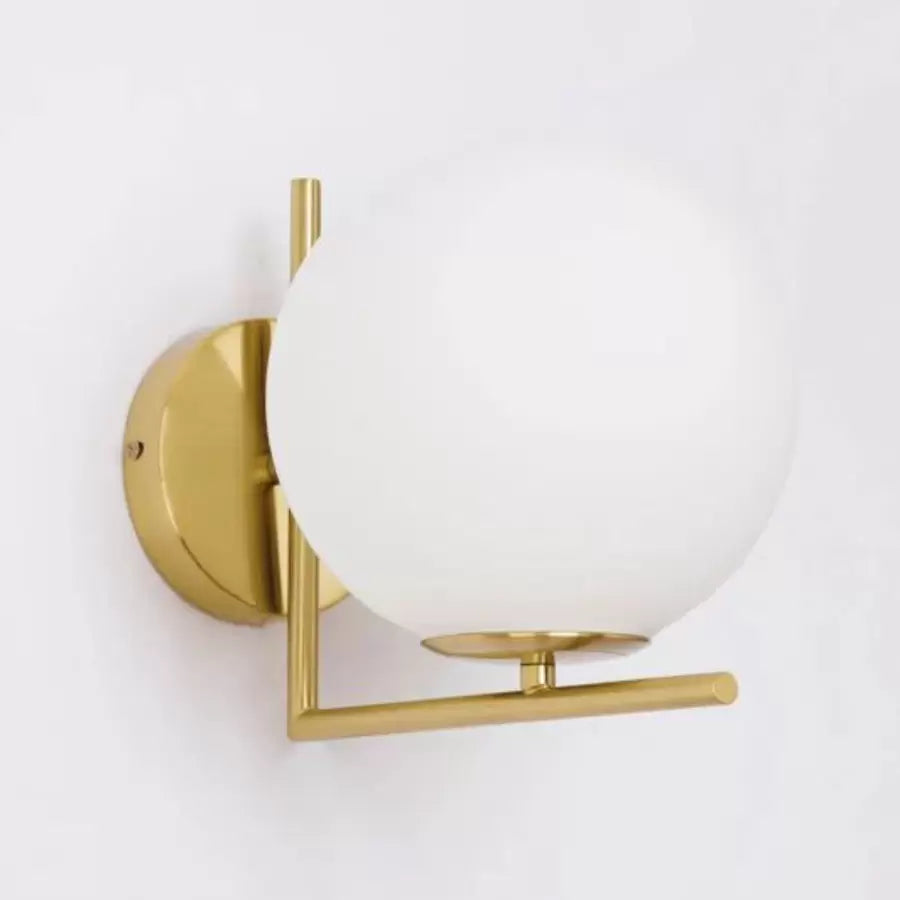 Nástěnné svítidlo Marrie 1x E27 White Gold Vnitřní nástěnné svítidlo Výchozí název Alessandro Design