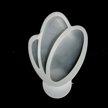 Tulipánové LED nástěnné světlo 15W, studené/teplé/neutrální světlo 3000K/4000K/6000K, bílé, kovové a akrylové vnitřní nástěnné osvětlení Výchozí název Alessandro Design