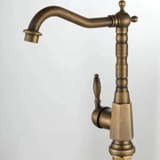 Kuchyňská baterie, sanitární mosaz, starožitné zlato, OD/2046 Koupelnové baterie Výchozí název Alessandro Design