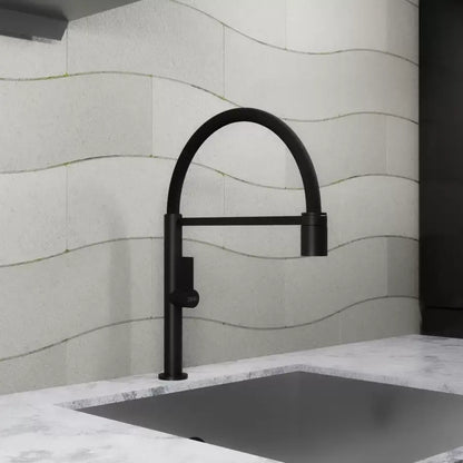 Kuchyňská baterie, sanitární mosaz, černá, CF2045 Kuchyňské baterie Výchozí název Alessandro Design