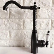 Kuchyňská baterie, sanitární mosaz, černá, OD/2051 Kuchyňské baterie Výchozí název Alessandro Design
