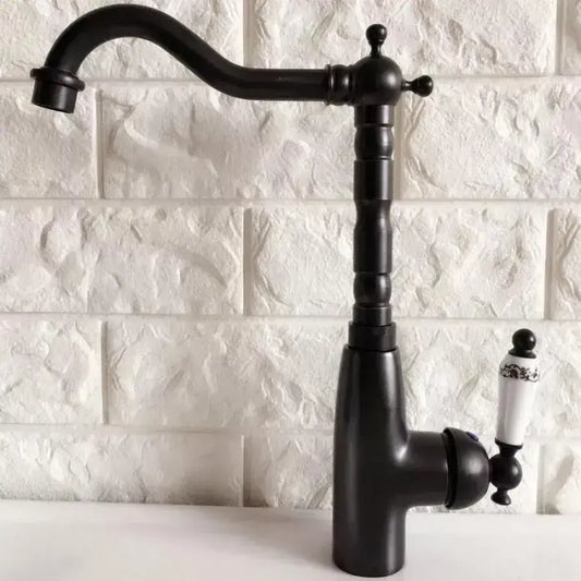 Kuchyňská baterie, sanitární mosaz, černá, OD/2051 Kuchyňské baterie Výchozí název Alessandro Design