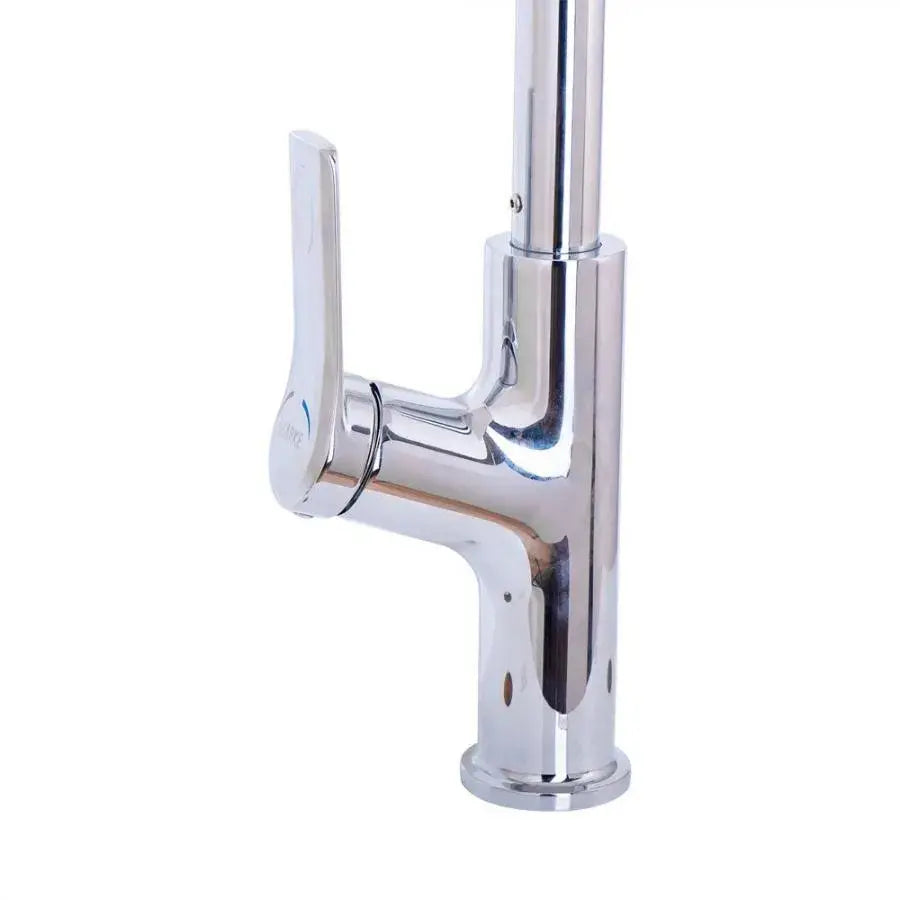 Kuchyňská baterie s výsuvnou sprchou, SUS304 Nerezová ocel, Chrome, FJ5543 Kuchyňské baterie Výchozí název Alessandro Design