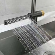 Kuchyňská baterie s vyjímatelnou černou nerezovou sprchou s funkcí vodopádu YB1500H Kuchyňské baterie Výchozí název Alessandro Design