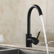 Kuchyňská baterie, SUS304 Nerezová ocel, Černá, HS/LY008 Kuchyňské baterie Výchozí název Alessandro Design