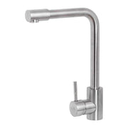 Kuchyňská baterie s otočnou baterií, Jednopáková, Nerezová ocel SUS304, Satin finish, CF003 Kuchyňské baterie Výchozí název Alessandro Design