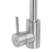 Kuchyňská baterie s otočnou baterií, Jednopáková, Nerezová ocel SUS304, Satin finish, CF003 Kuchyňské baterie Výchozí název Alessandro Design
