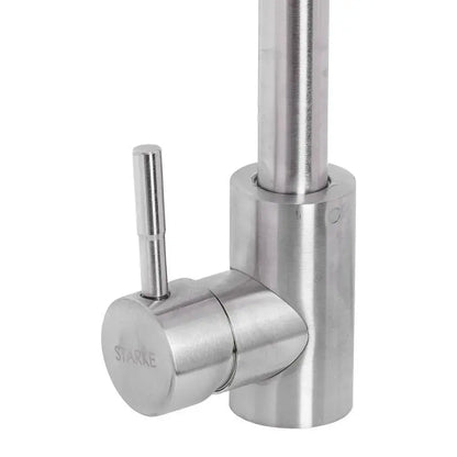 Kuchyňská baterie s otočnou baterií, Jednopáková, Nerezová ocel SUS304, Satin finish, CF003 Kuchyňské baterie Výchozí název Alessandro Design
