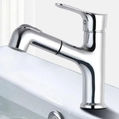 Baterie s vytahovací sprchou, sanitární mosaz, chrom, WZY108/B Koupelnové baterie Výchozí název Alessandro Design