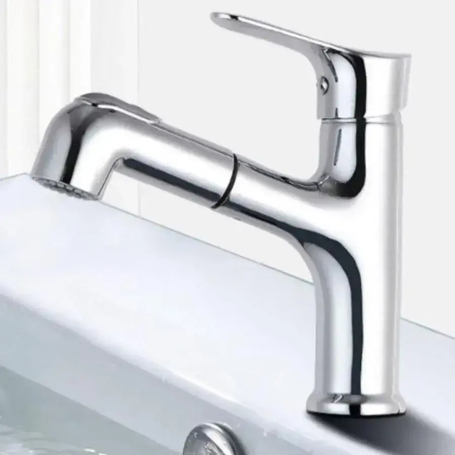 Baterie s vytahovací sprchou, sanitární mosaz, chrom, WZY108/B Koupelnové baterie Výchozí název Alessandro Design