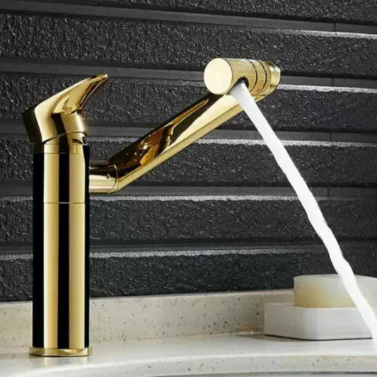 Umyvadlová baterie, sanitární mosaz, zlatá, CF101/A Koupelnové baterie Výchozí název Alessandro Design